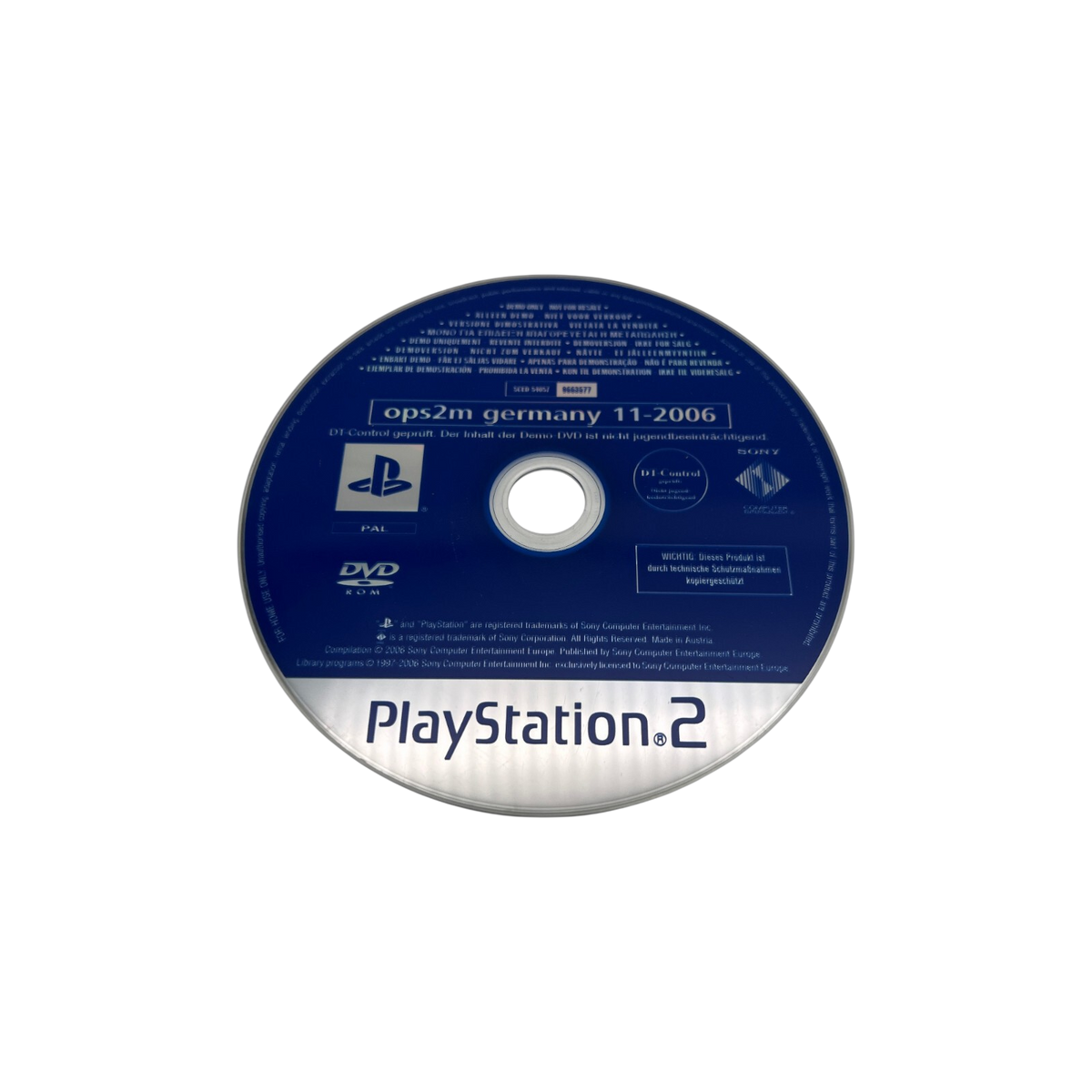 OPS2M Demo-CD Sammlung (3 Discs) - Sony PlayStation 2