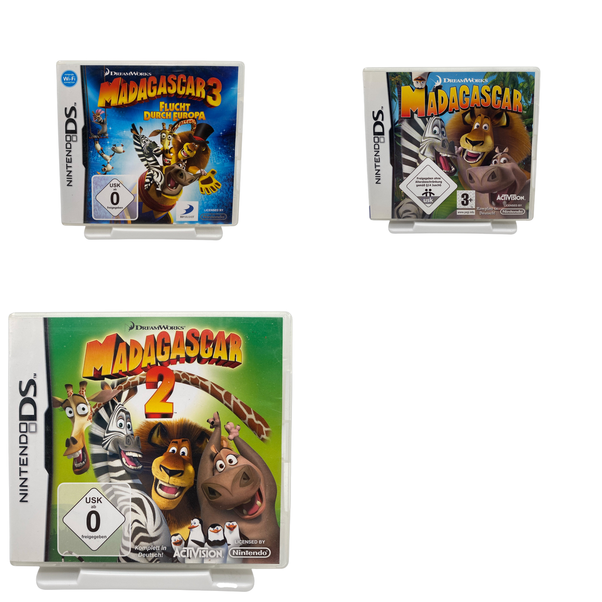 Madagascar Bundle (3 Spiele)