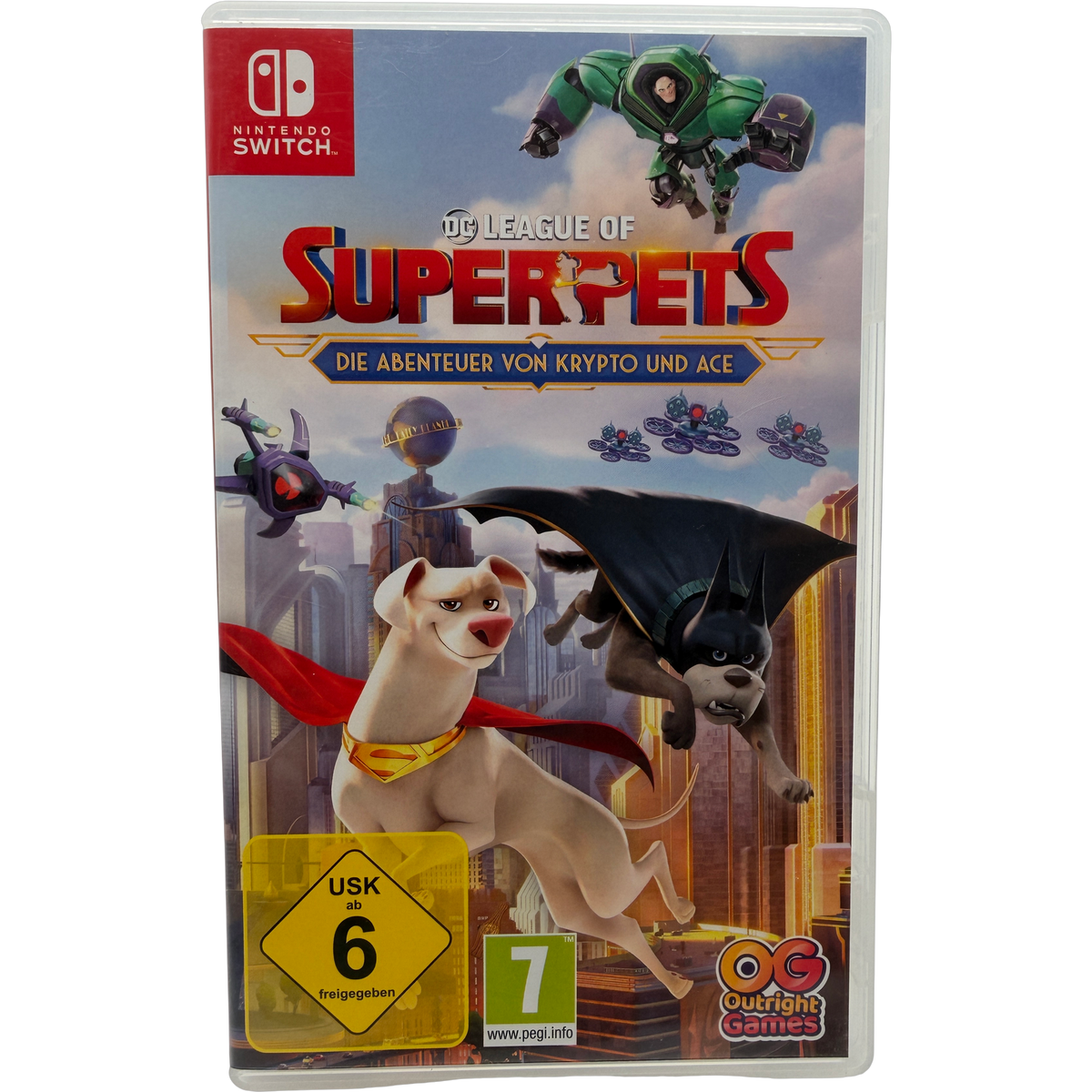 Super League of Pets: die Abenteur von Krypto und Ace