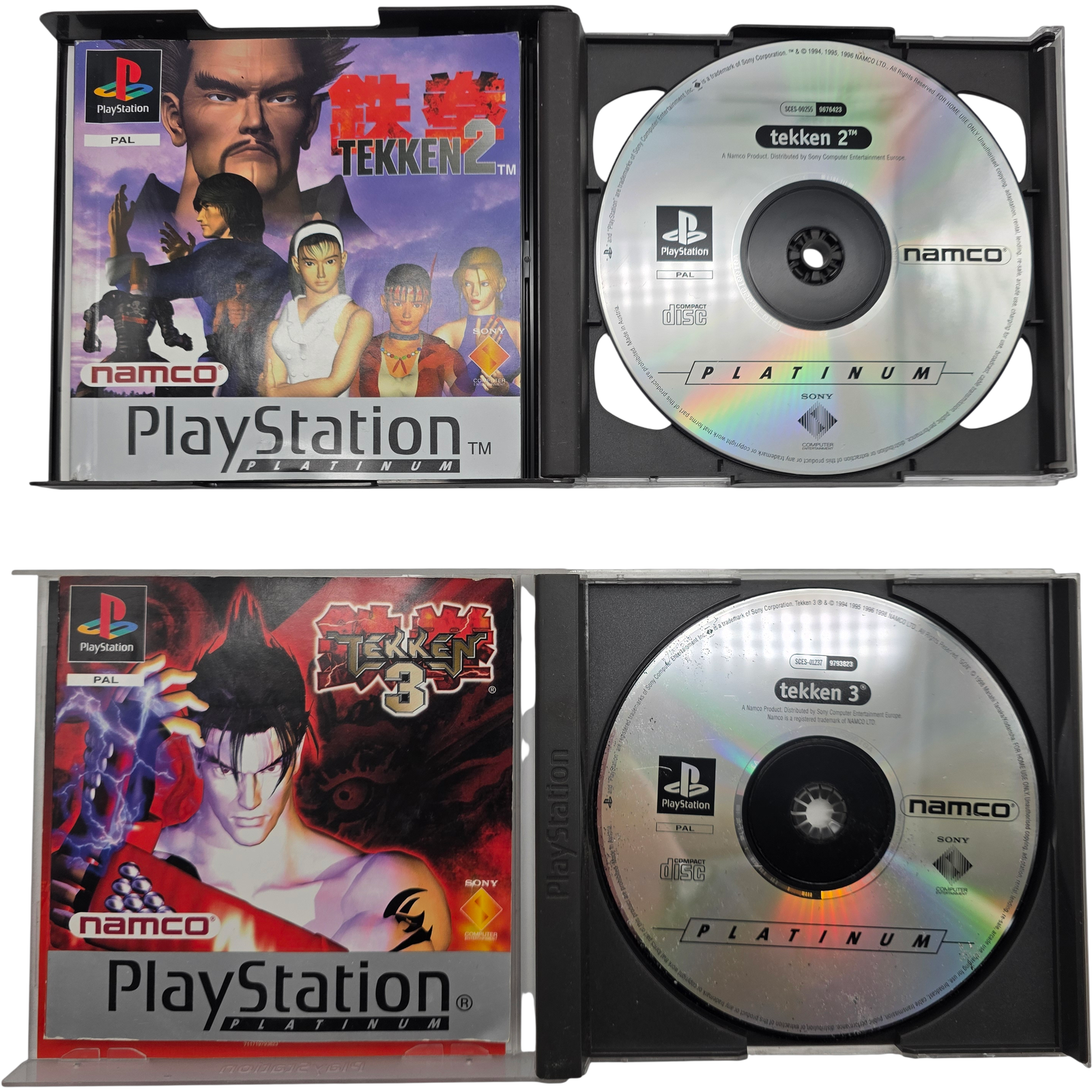 Tekken 1 2 3 Set Bundle