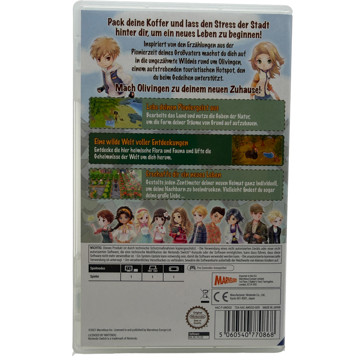 Story of Seasons: Pioneers of Olive Town