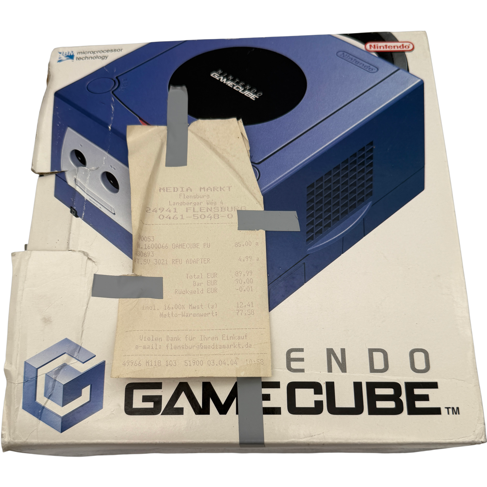 Nintendo GameCube Lila DOL-001 EUR Konsole